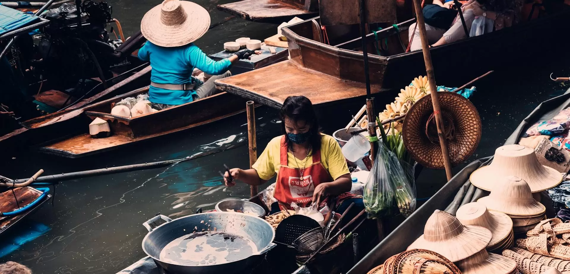 Tha Kha Floating Market – Authentischer schwimmender Markt in Samut Songkhram